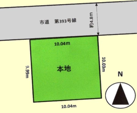 Ԏ} ynʐ100.6Ă̐`nI