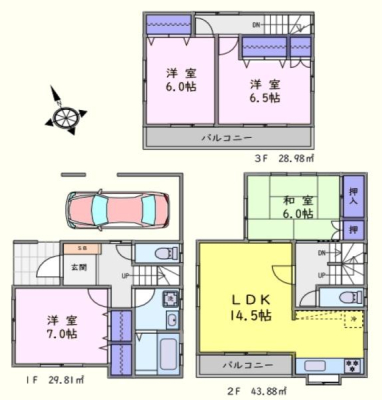 �Ԏ��} �r���g�C���K���[�W�̂���R�K���Z��I