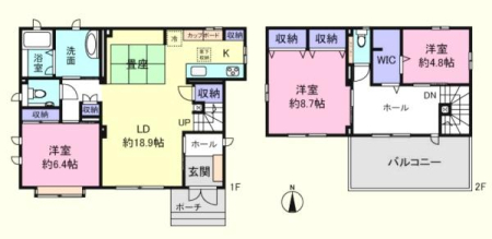 �Ԏ��} �Z�L�X�C�n�C���y�ʓS�����E3LDK