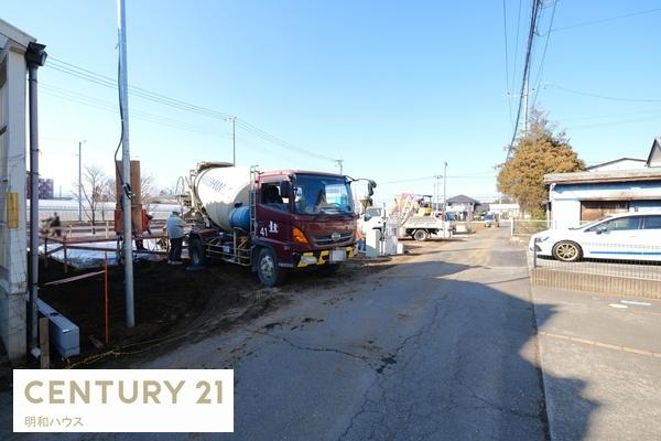 �O�ʓ��H�܂ތ��n�ʐ^ �����H�@3���������B�e