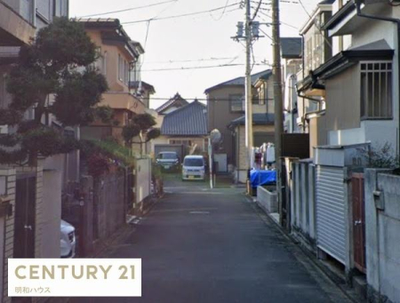 �O�ʓ��H�܂ތ��n�ʐ^ -