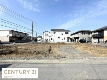 �O�ʓ��H�܂ތ��n�ʐ^ ��������������։w�k��11���̏Z��n�I