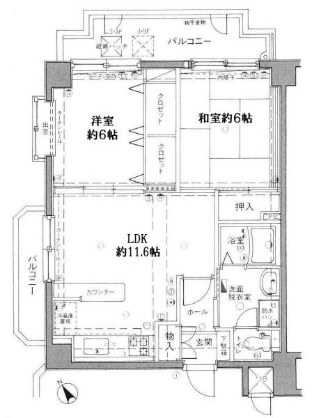 �Ԏ��} 58.07���āI�QLDK�I