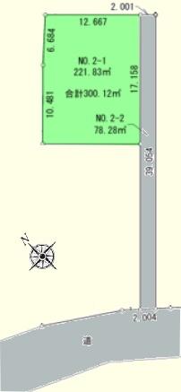 �Ԏ��} �y�n�ʐ�300.12���āI90�ؒ��I